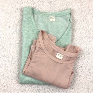 Tresics Pastel Basic Sweater & T-Shirt Bundle
